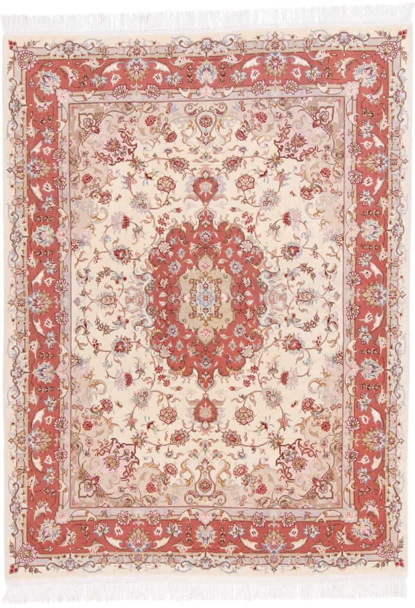 Persisk tæppe Tabriz 50Raj 199x151 199x151, Persisk tæppe Knyttet i hånden