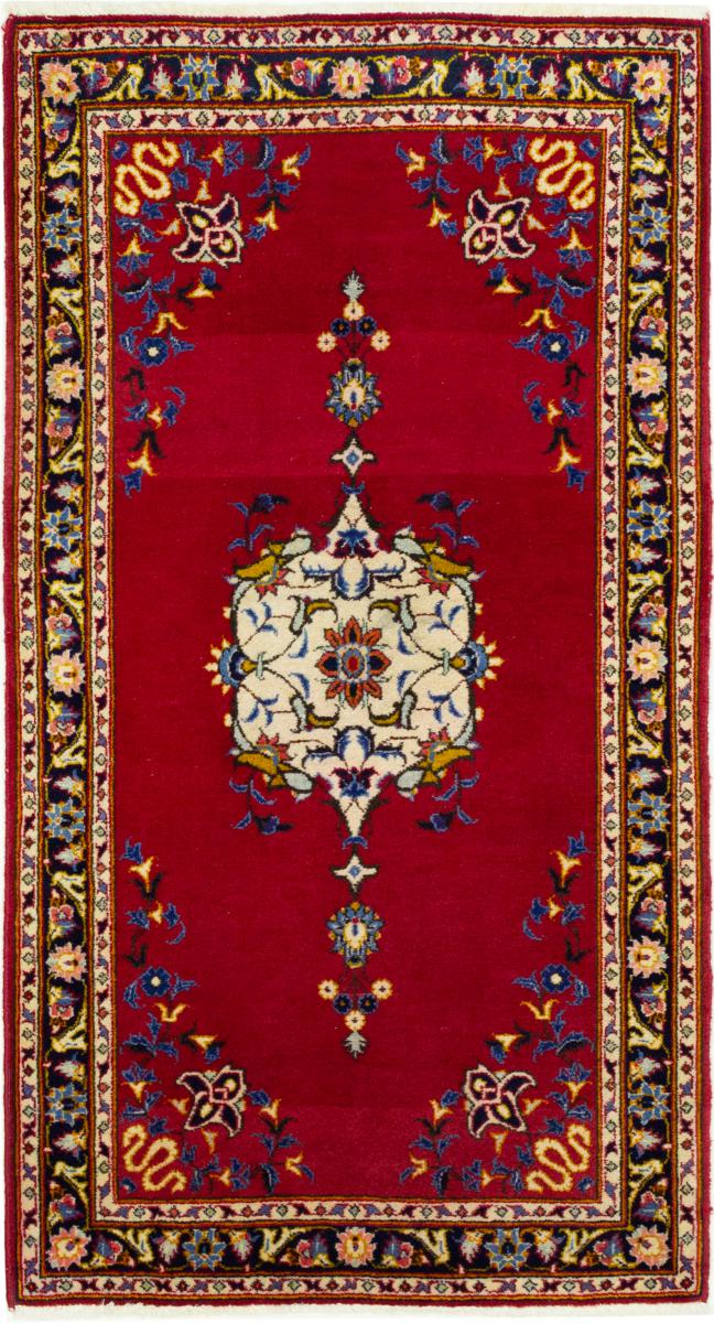 Tapete persa Keshan 129x68 129x68, Tapete persa Atado à mão