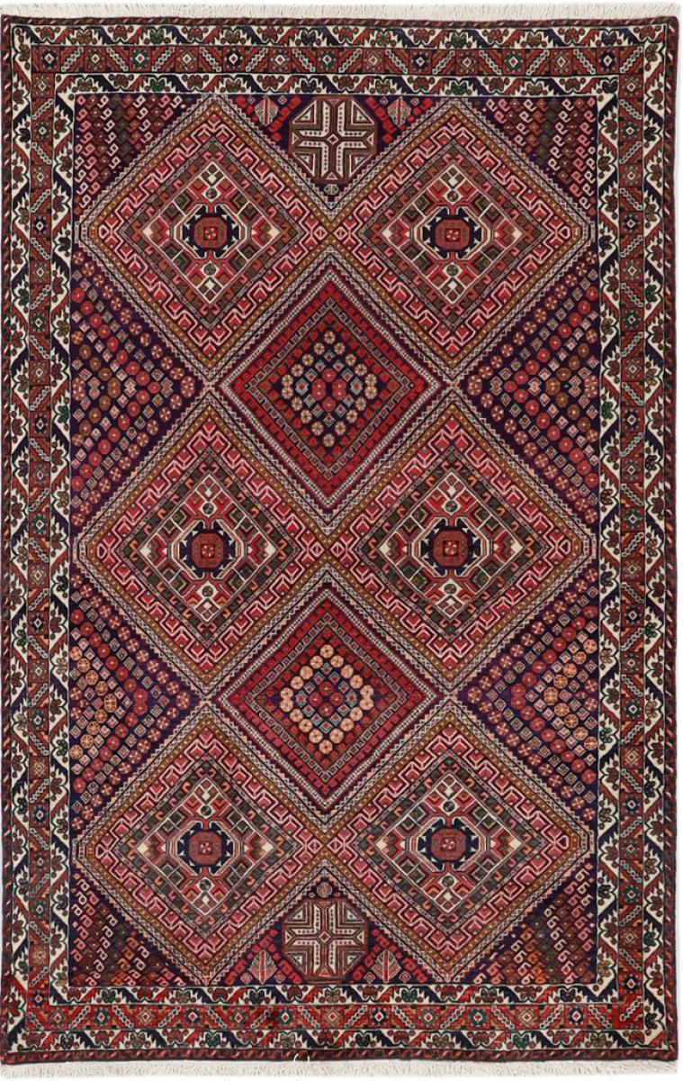 Perzisch tapijt Afshar 228x127 228x127, Perzisch tapijt Handgeknoopte