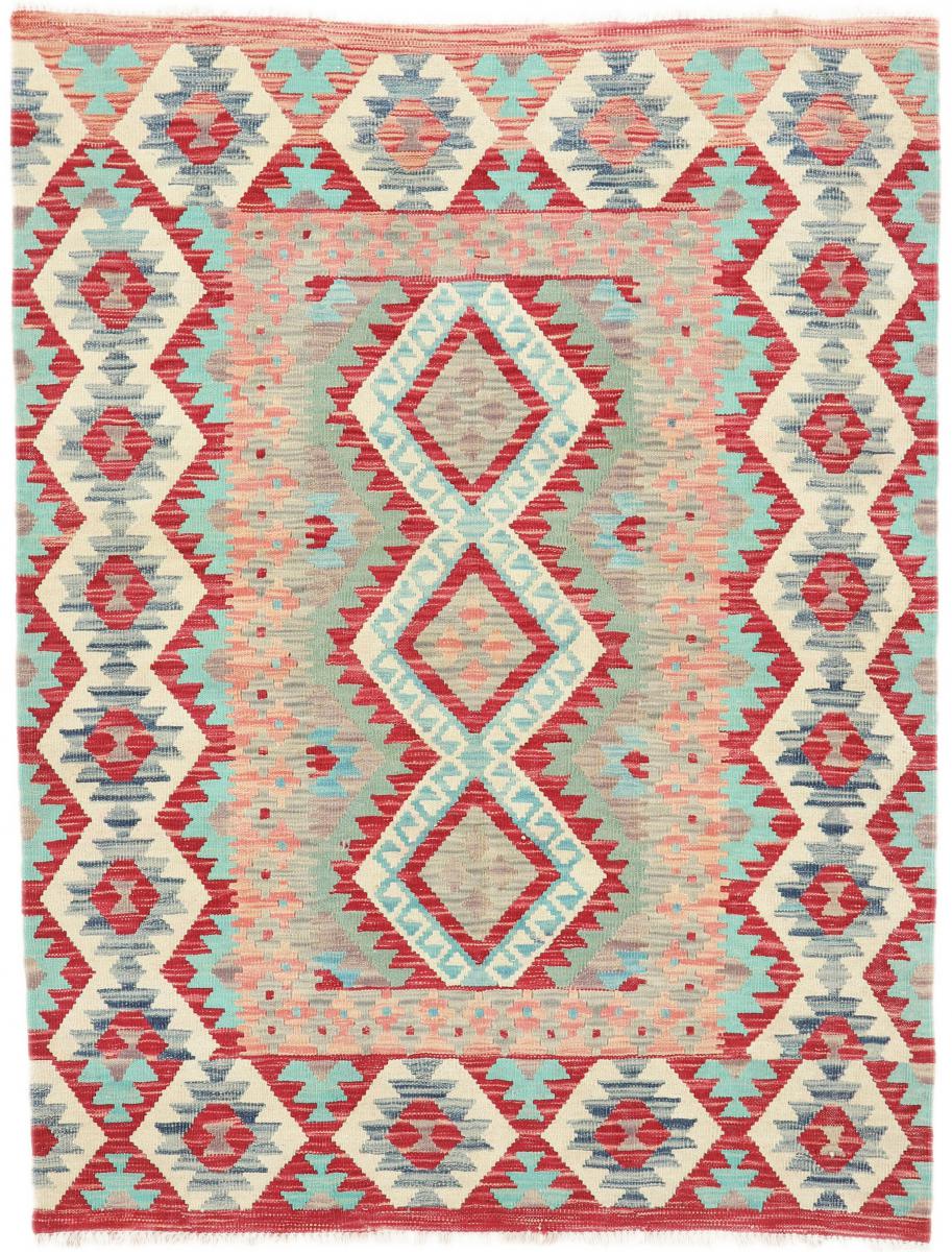 Tapete afegão Kilim Afegão 195x150 195x150, Tapete persa Tecido à mão