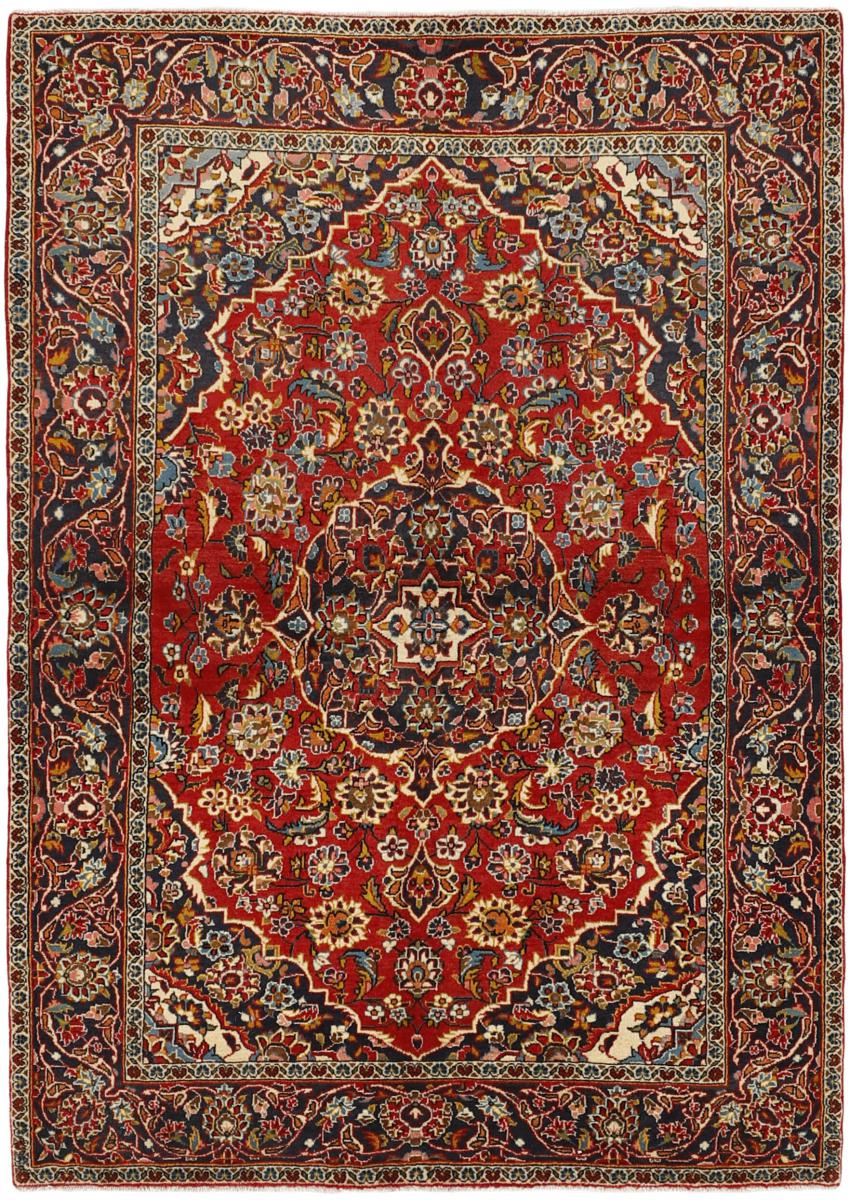 Tapis persan Keshan 209x141 209x141, Tapis persan Noué à la main