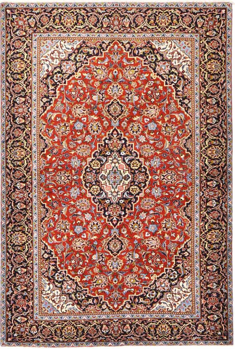 Persian Rug Keshan 204x137 204x137, Persian Rug Knotted by hand