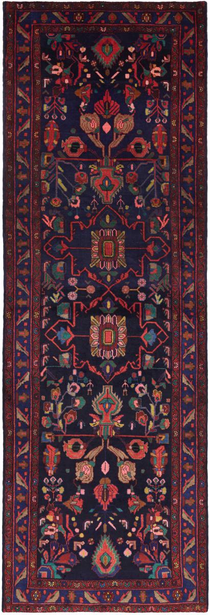 Persian Rug Hamadan 361x116 361x116, Persian Rug Knotted by hand