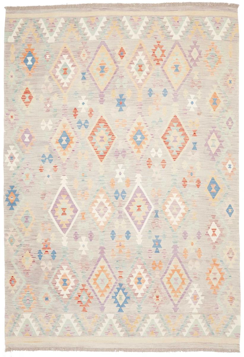 Afghaans tapijt Kilim Afghan 295x204 295x204, Perzisch tapijt Handgeweven
