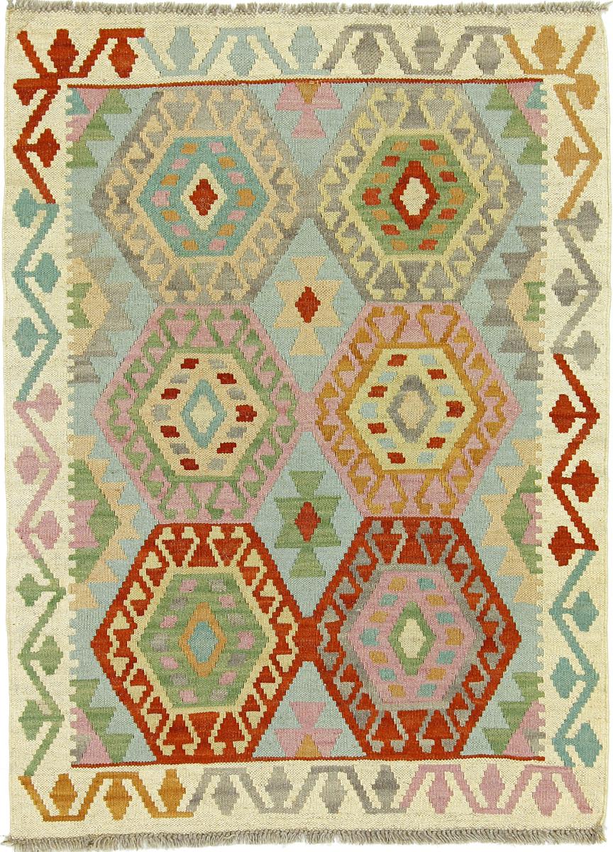 Tapete afegão Kilim Afegão 117x85 117x85, Tapete persa Tecido à mão