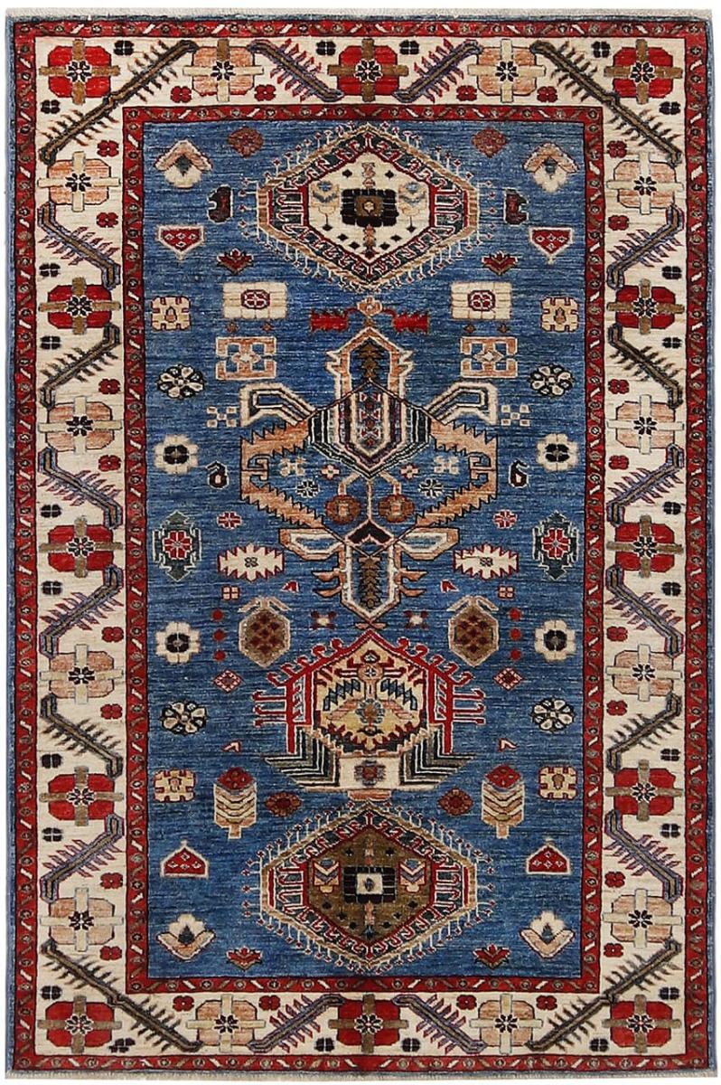 Pakistansk teppe Kazak 186x122 186x122, Persisk teppe Håndknyttet
