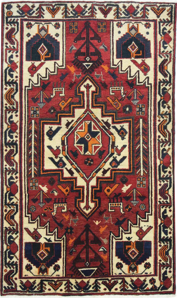 Persisk tæppe Bakhtiar 220x131 220x131, Persisk tæppe Knyttet i hånden