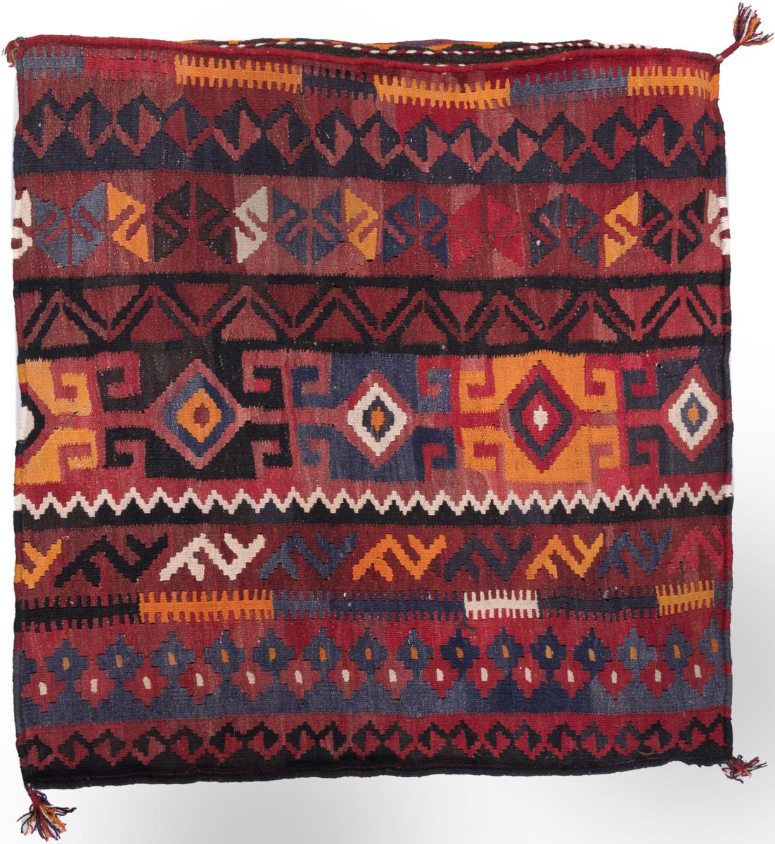 Tapis afghan Kilim Afghan Housse de Coussin 80x80 80x80, Tapis persan Noué à la main