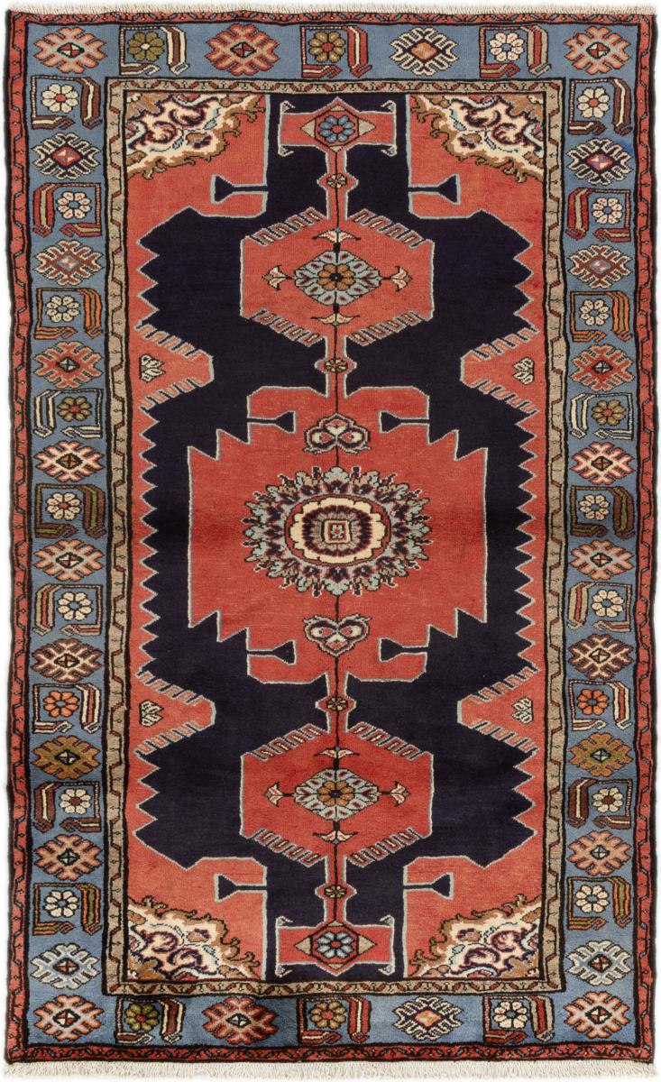 Persian Rug Khamseh 207x126 207x126, Persian Rug Knotted by hand