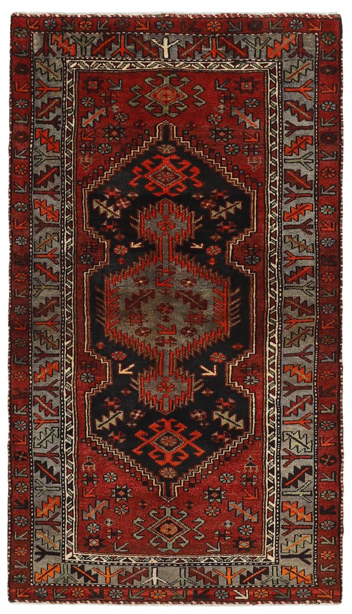 Tappeto persiano Hamadan 217x122 217x122, Tappeto persiano Annodato a mano