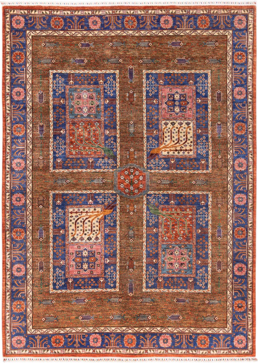 Pakistanischer Teppich Arijana 294x208 294x208, Perserteppich Handgeknüpft