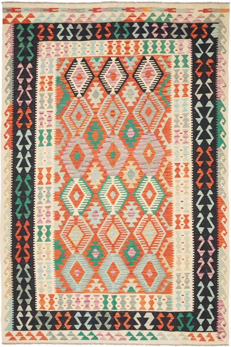 Afgán szőnyeg Kilim Afgán 305x203 305x203, Perzsa szőnyeg szőttesek