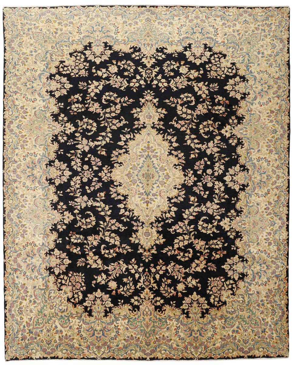Perserteppich Kerman 376x305 376x305, Perserteppich Handgeknüpft
