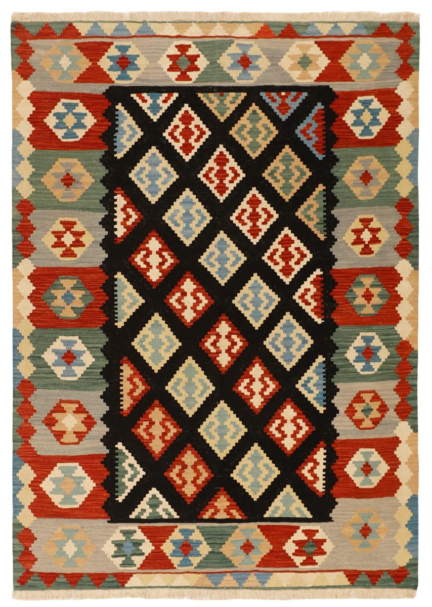 Tapete persa Kilim Fars 241x175 241x175, Tapete persa Tecido à mão