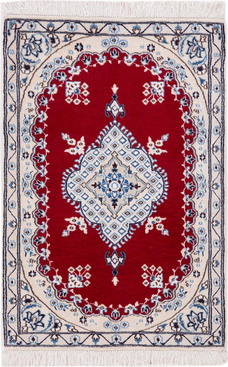 Alfombra persa Nain 9La 100x68 100x68, Alfombra persa Anudado a mano