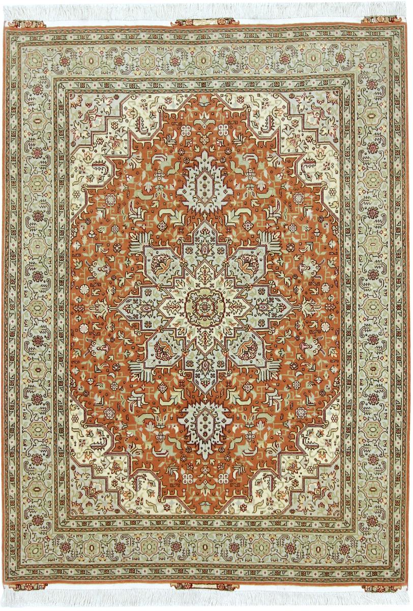 Perzsa szőnyeg Tabriz 6'9"x4'11" 6'9"x4'11", Perzsa szőnyeg Kézzel csomózva