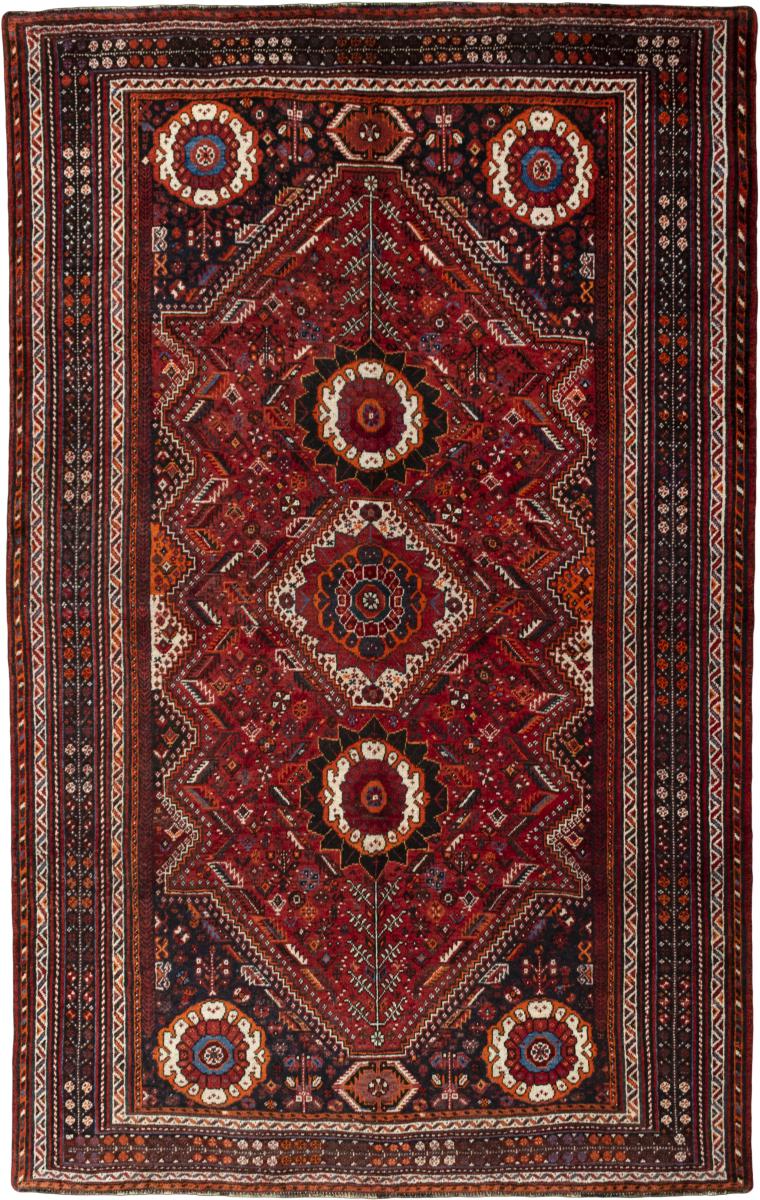 Perserteppich Shiraz 291x183 291x183, Perserteppich Handgeknüpft