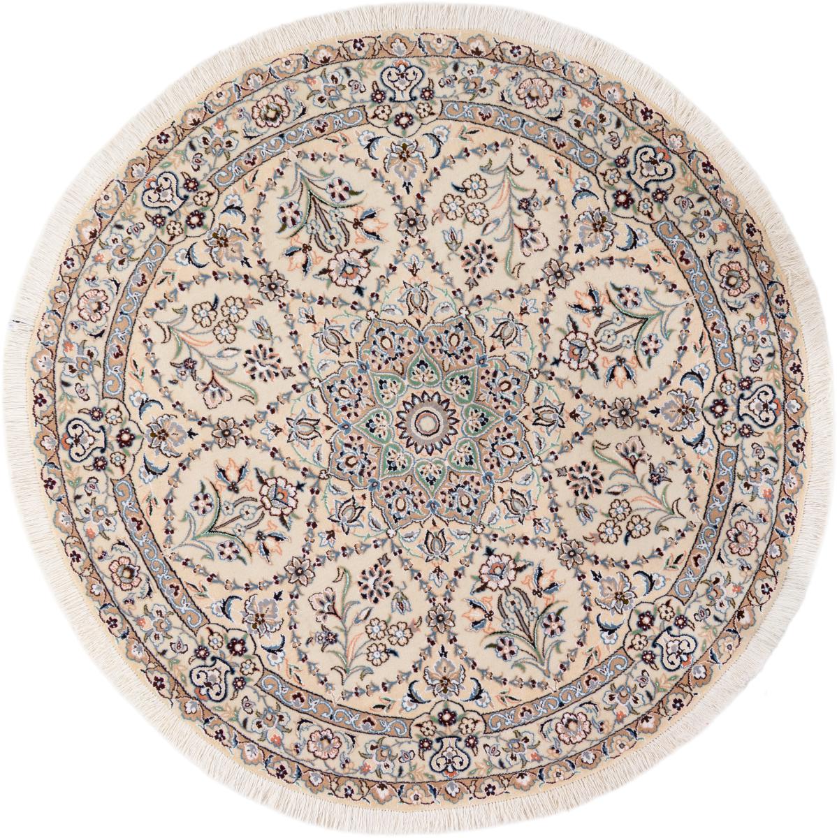 Persian Rug Nain 9La 155x155 155x155, Persian Rug Knotted by hand