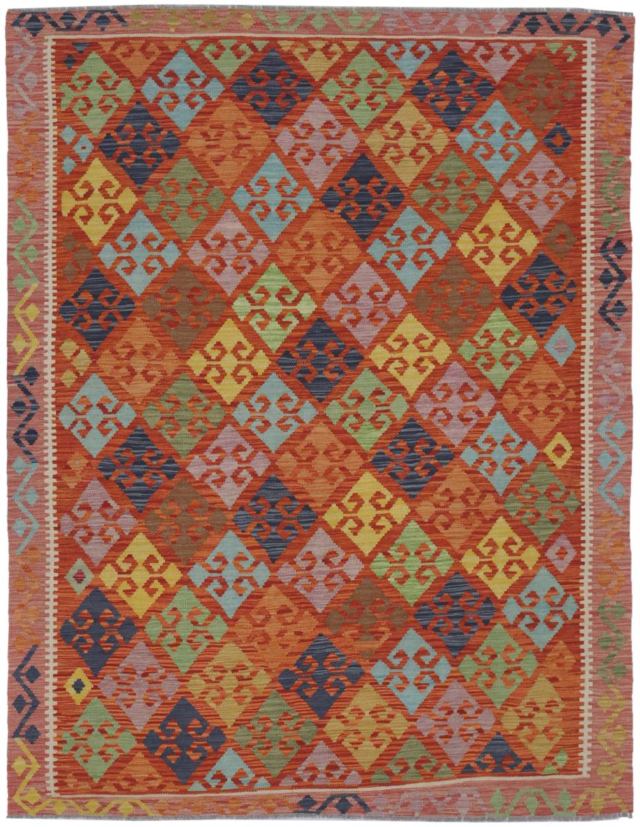 Afghaans tapijt Kilim Afghan 234x185 234x185, Perzisch tapijt Handgeweven
