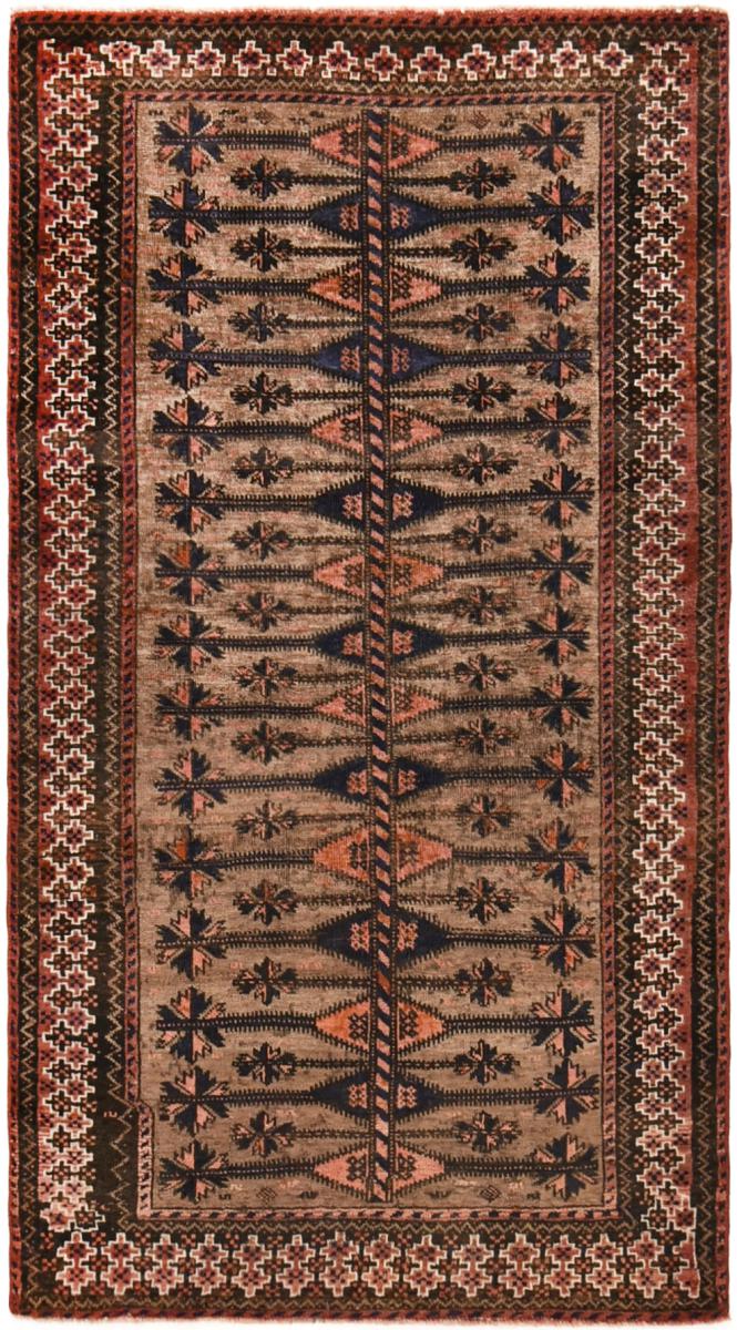 Persian Rug Baluch 162x91 162x91, Persian Rug Knotted by hand