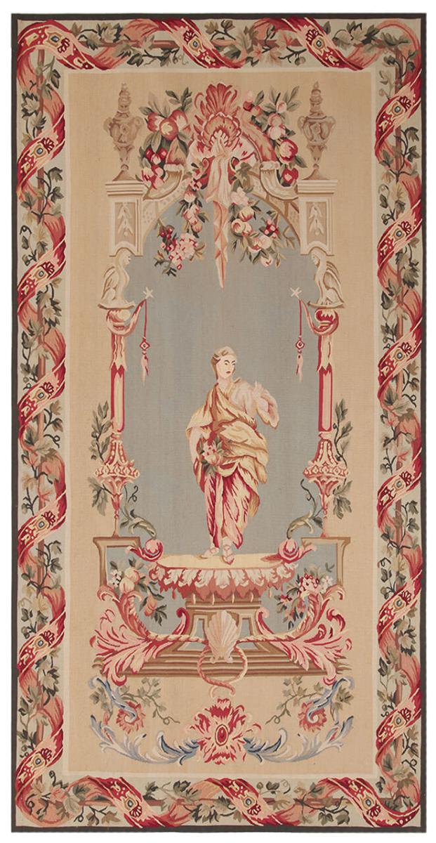 Kinesisk tæppe Tapisserie 184x91 184x91, Persisk tæppe Knyttet i hånden