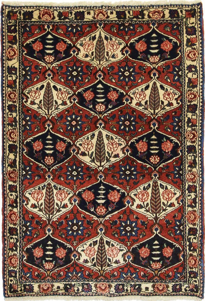 Persisk tæppe Bakhtiar 156x104 156x104, Persisk tæppe Knyttet i hånden