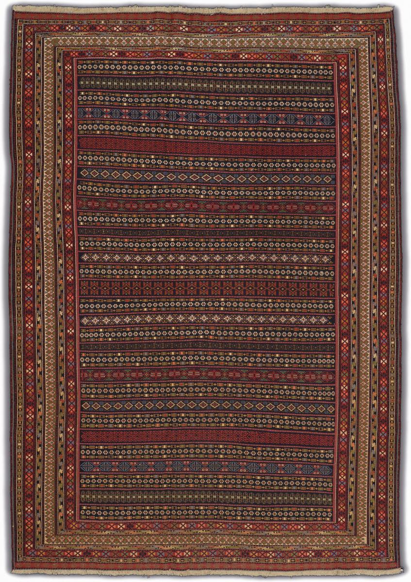 Persialainen matto Kelim Fars Sirjan 292x191 292x191, Persialainen matto kudottu