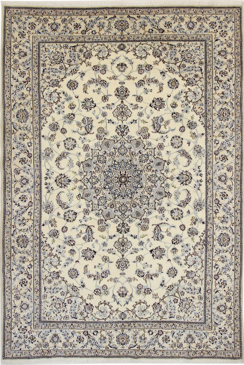 Persisk tæppe Nain 296x201 296x201, Persisk tæppe Knyttet i hånden