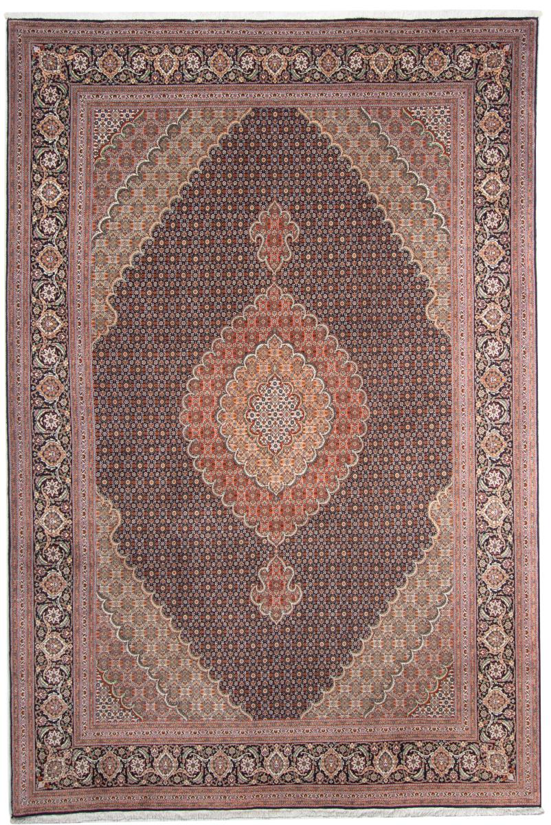 Tapete persa Tabriz 50Raj 306x204 306x204, Tapete persa Atado à mão