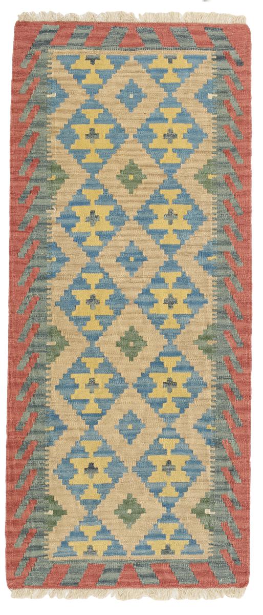 Tapete persa Kilim Fars 196x84 196x84, Tapete persa Tecido à mão