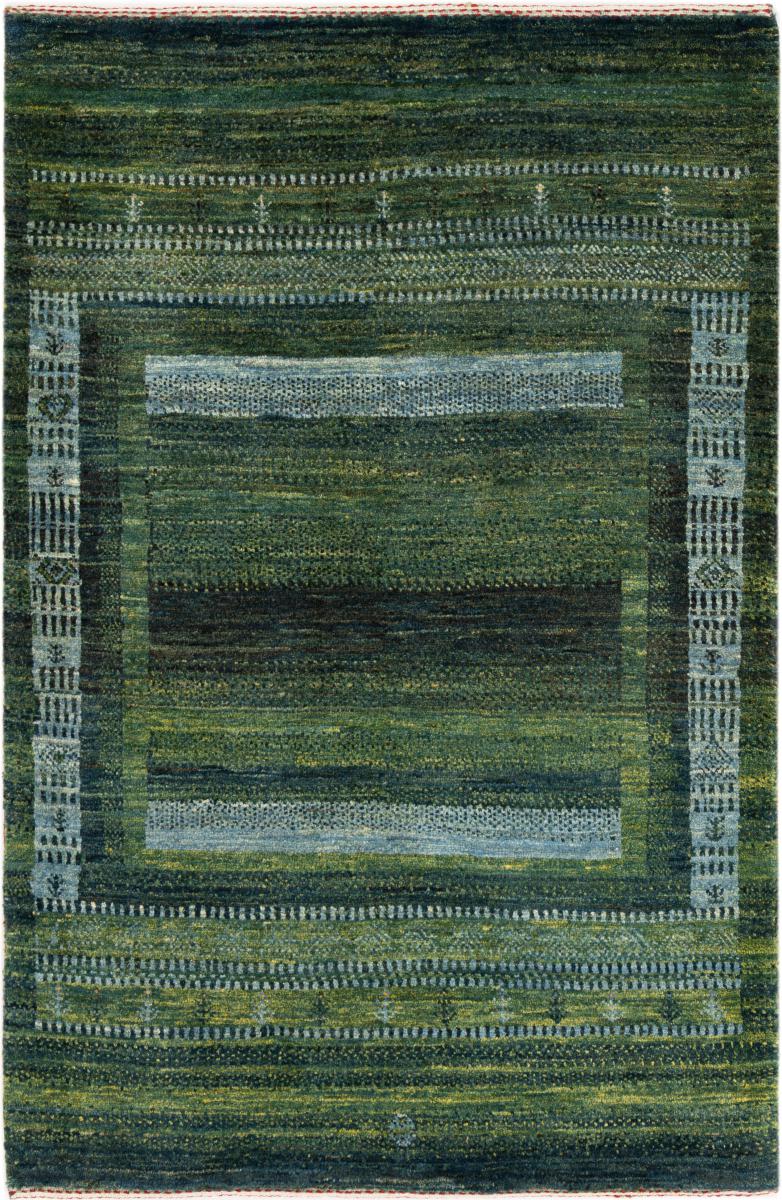 Persian rug Perser Gabbeh Loribaft Essence 131x88 131x88, Persian rug Hand-knotted