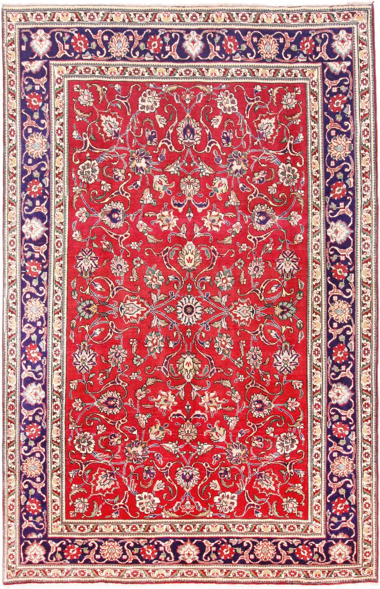 Tapete persa Tabriz 299x199 299x199, Tapete persa Atado à mão