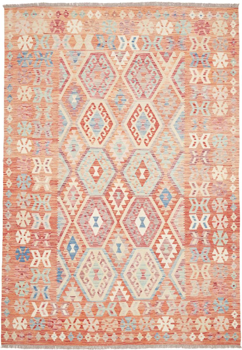 Tappeto afghano Kilim Afghan 291x204 291x204, Tappeto persiano Tessuto a mano