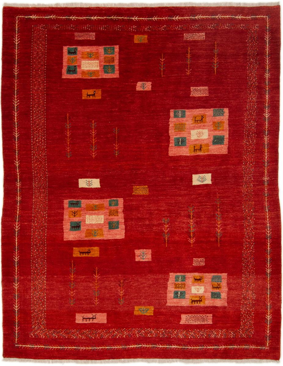 Alfombra persa Persia Gabbeh Loribaft 231x179 231x179, Alfombra persa Anudado a mano