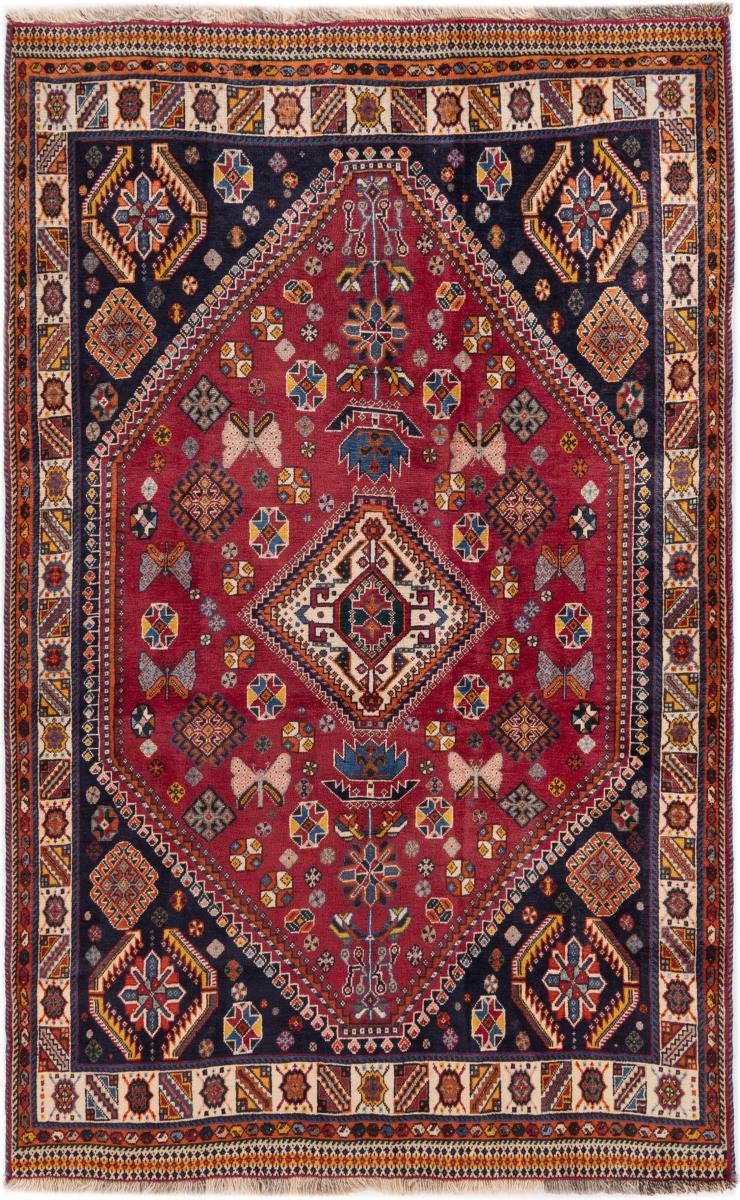 Persian Rug Shiraz 195x122 195x122, Persian Rug Knotted by hand