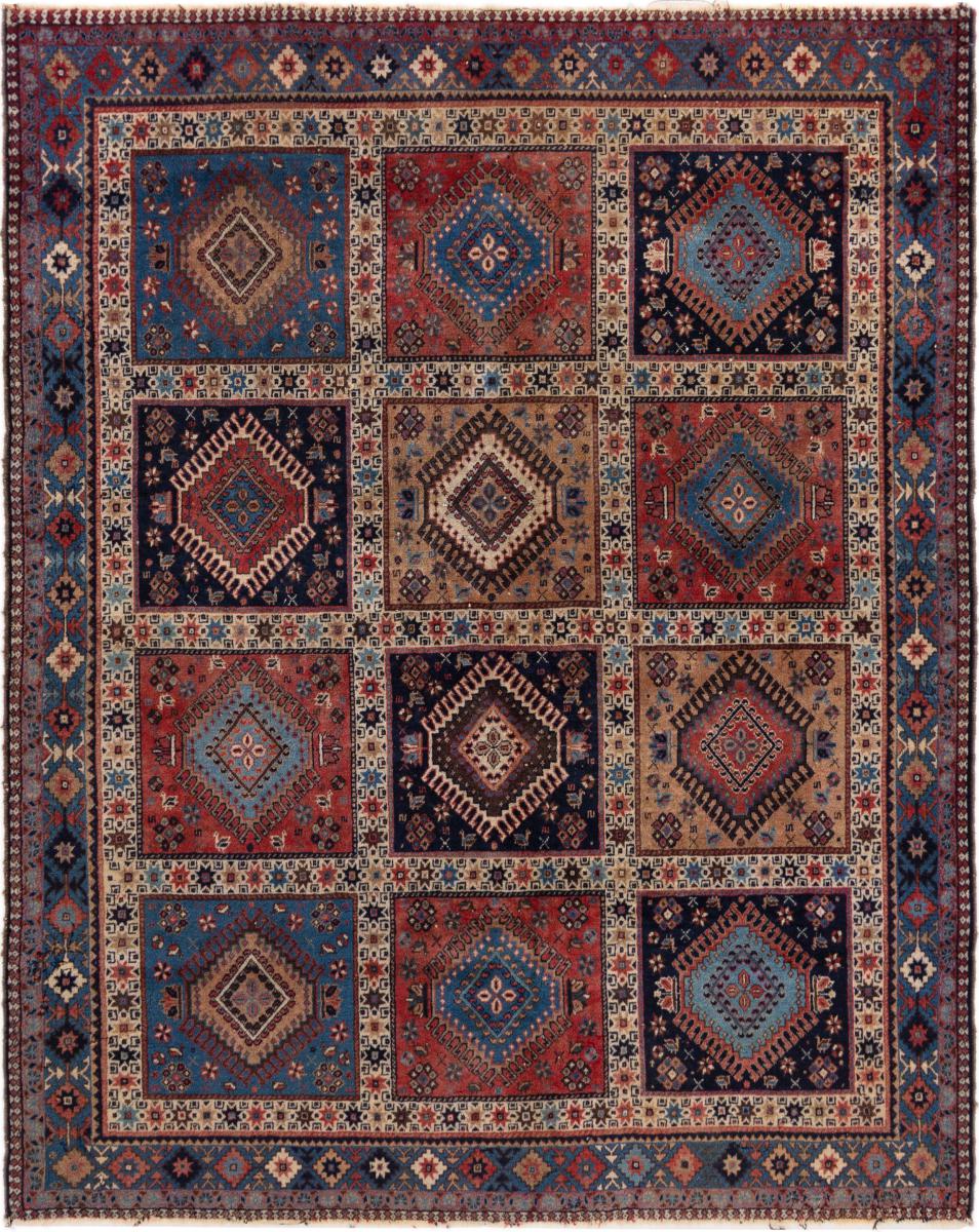 Covor persan Yalameh 190x153 190x153, Covor persan Lucrate de mână