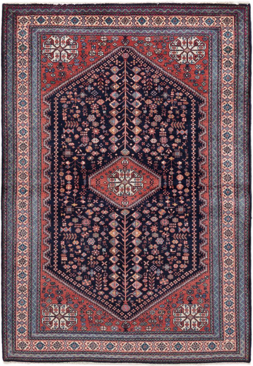 Tapis persan Abadeh 156x108 156x108, Tapis persan Noué à la main