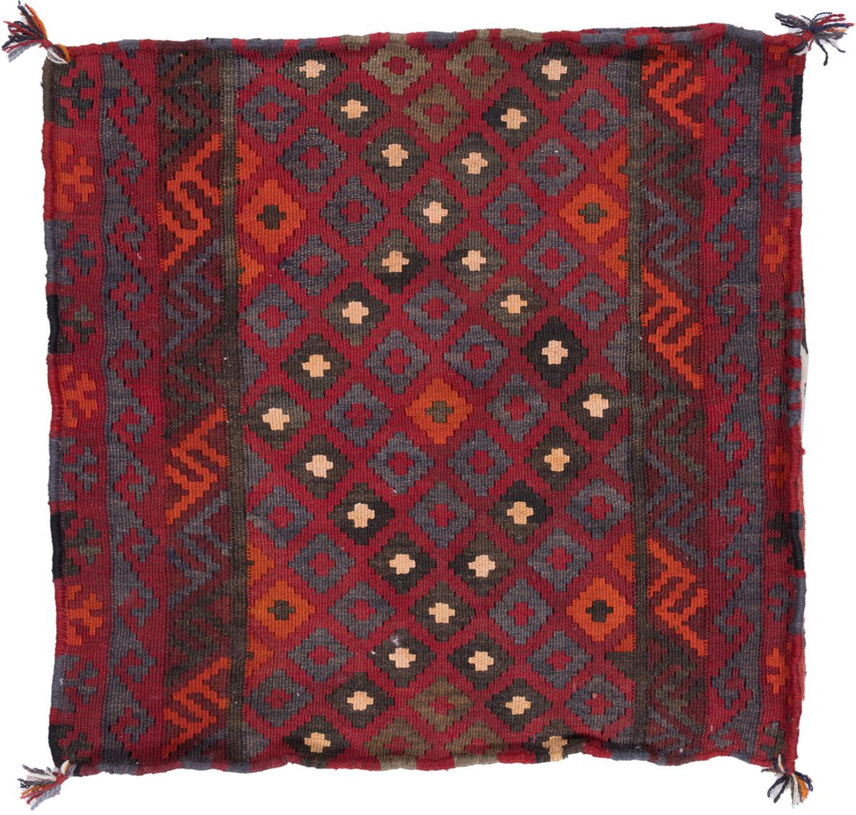 Afghansk teppe Kelim Afghan Putevar 60x60 60x60, Persisk teppe Knyttet for hånd