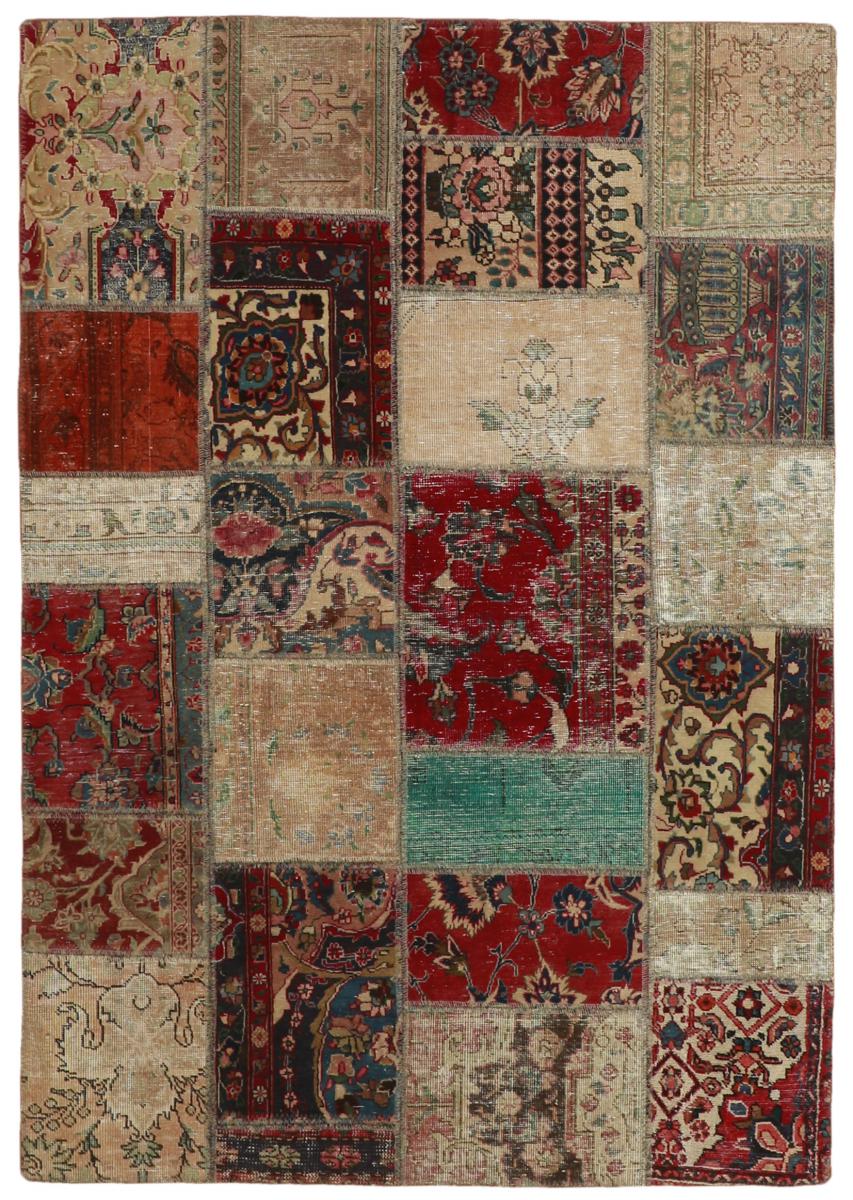 Perzsa szőnyeg Patchwork 199x139 199x139, Perzsa szőnyeg Kézzel csomózva