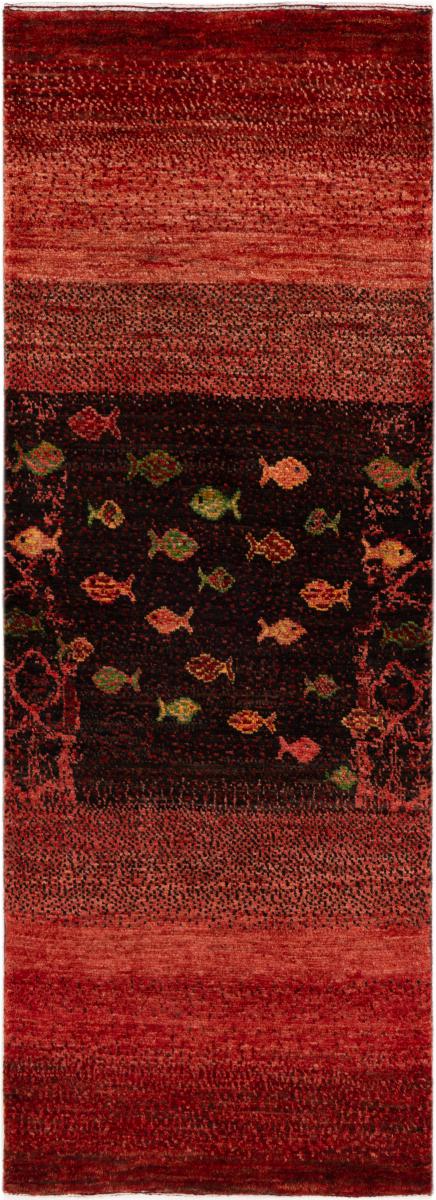 Persialainen matto Persialainen Gabbeh Loribaft Atelier 149x55 149x55, Persialainen matto Käsinsolmittu