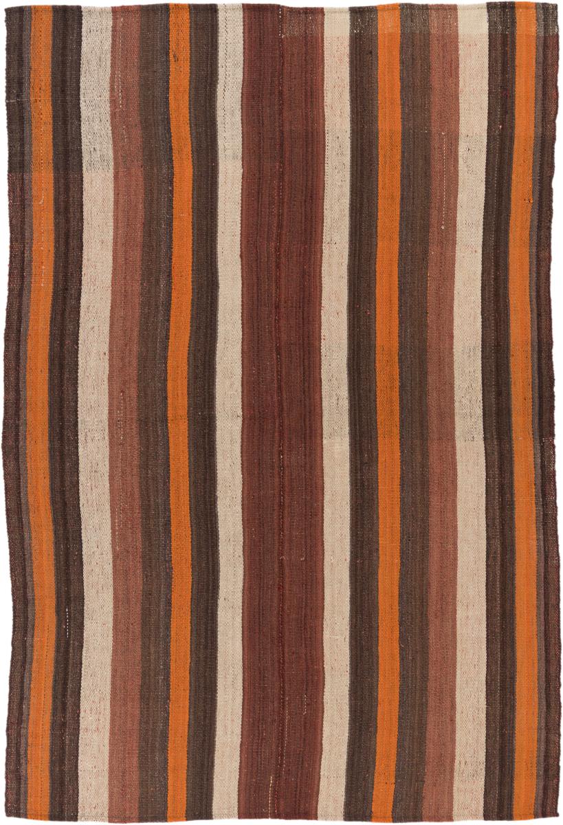 Tapis persan Kilim Fars 220x150 220x150, Tapis persan Tissé à la main