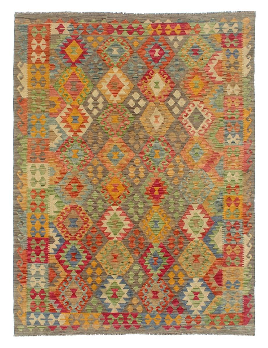 Afghan rug Kilim Afghan 9'8"x6'7" 9'8"x6'7", Persian Rug Woven by hand