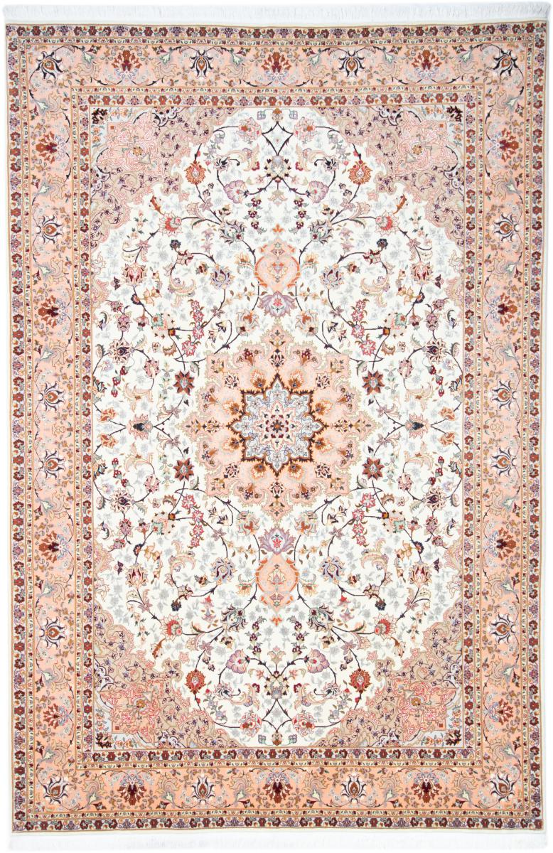 Tapete persa Tabriz 50Raj 291x197 291x197, Tapete persa Atado à mão