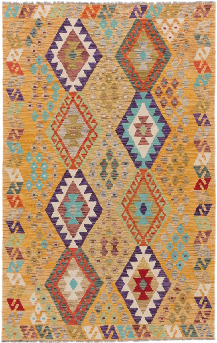 Tapete afegão Kilim Afegão Heritage 200x129 200x129, Tapete persa Tecido à mão