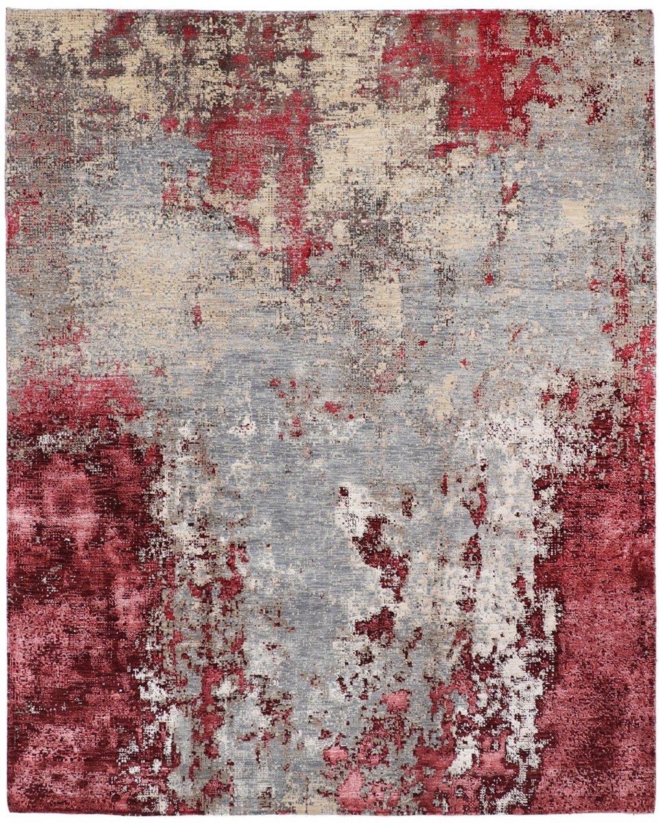 Alfombra india Sadraa 305x243 305x243, Alfombra persa Hecho a mano