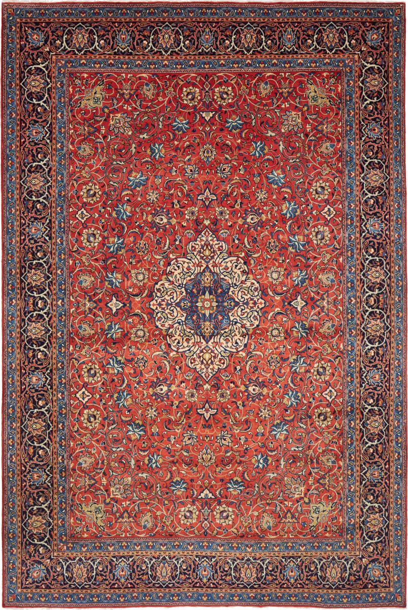 Persian Rug Sarouk 373x247 373x247, Persian Rug Knotted by hand