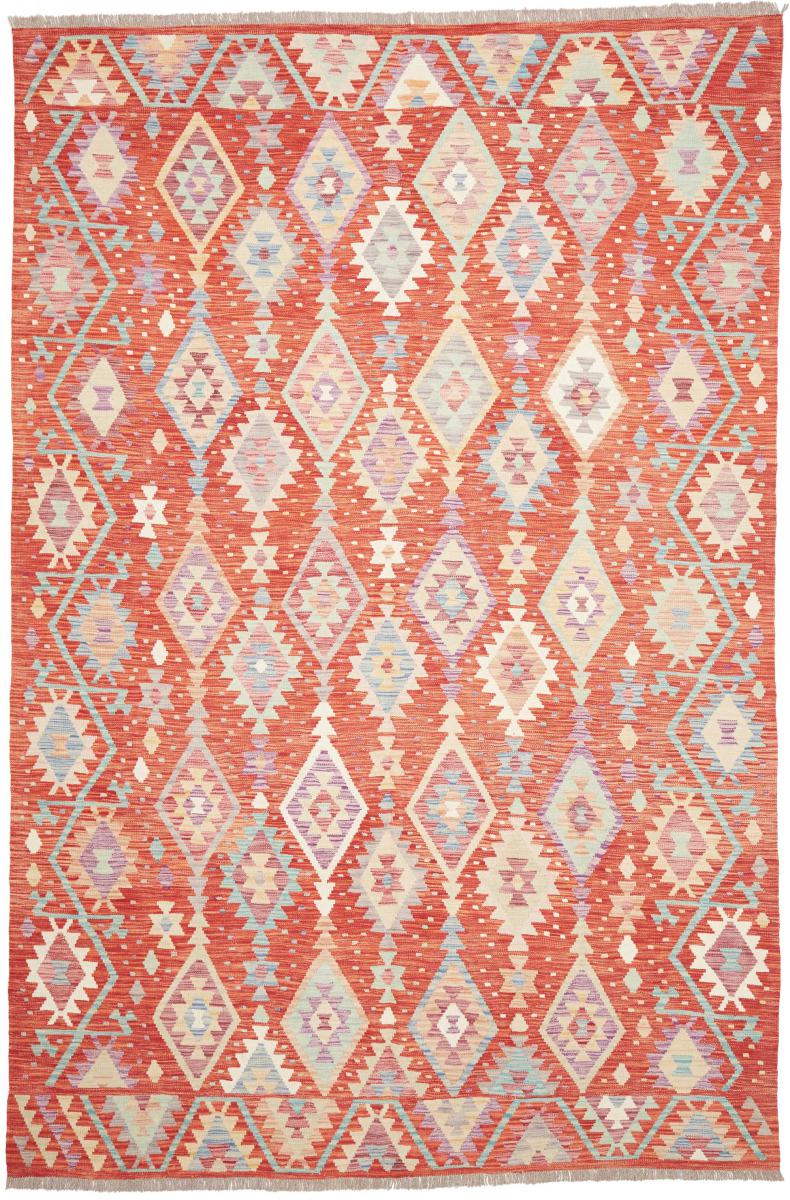 Afghanischer Teppich Kelim Afghan 305x202 305x202, Perserteppich Handgewebt