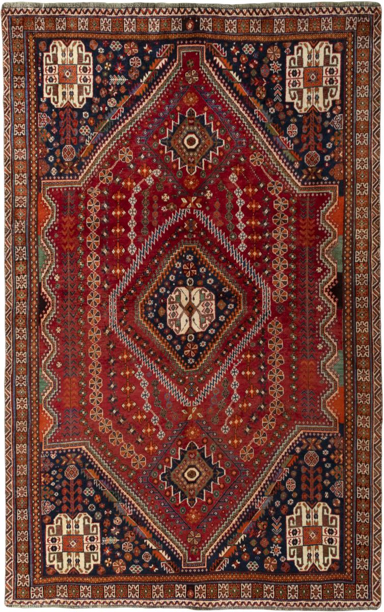 Persian Rug Shiraz 275x173 275x173, Persian Rug Knotted by hand
