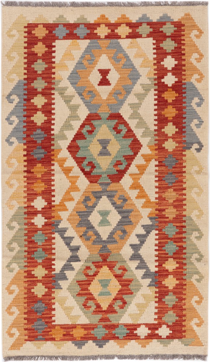 Afgański dywan Kilim Afghan 133x78 133x78, Dywan perski Ręcznie tkany