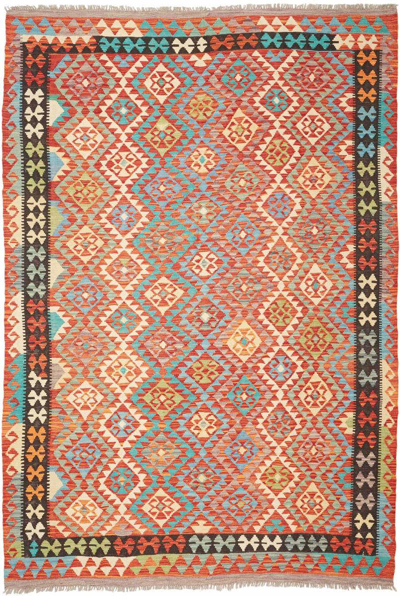 Afgán szőnyeg Kilim Afgán 281x199 281x199, Perzsa szőnyeg szőttesek